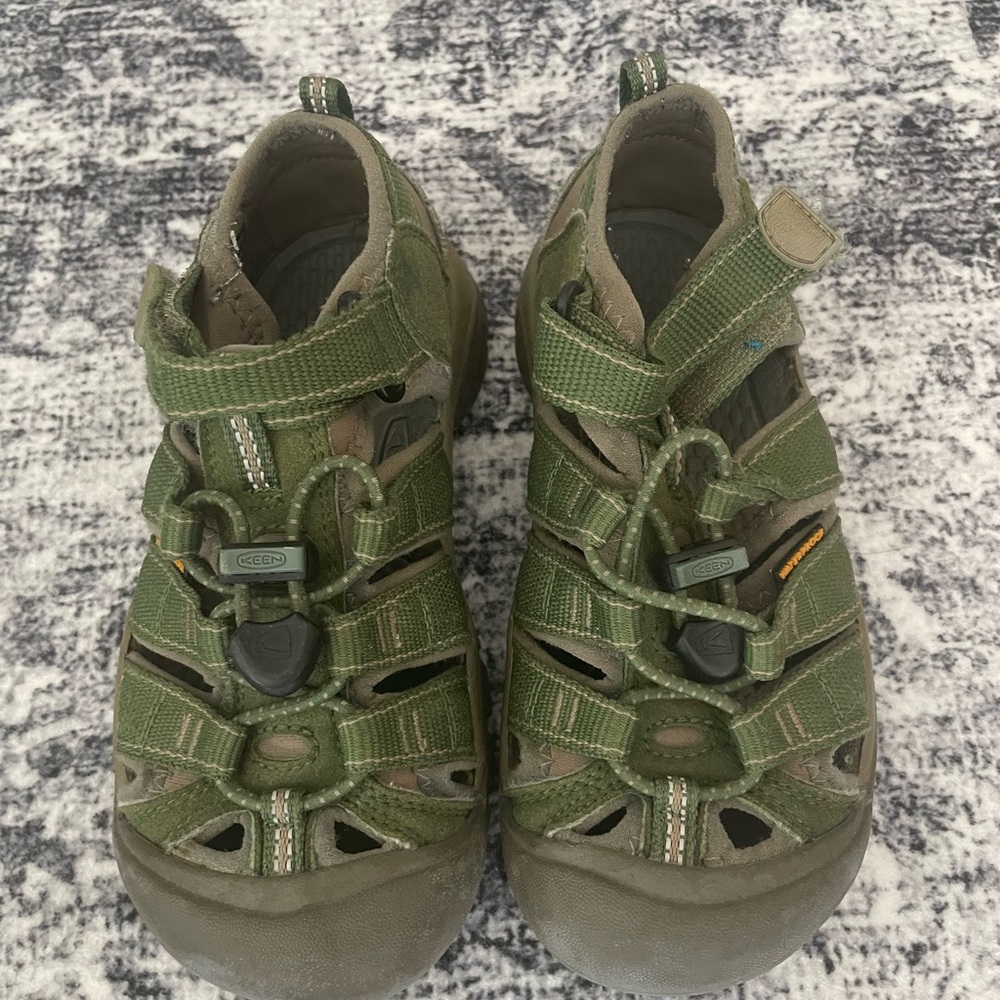 Kids Green Keen Sandals